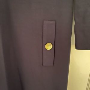 Eliza J Dress in Navy Blue